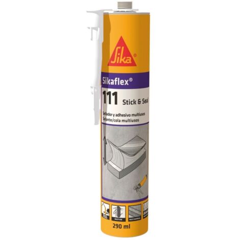Adhesivo sellador polim 290 ml ne flex sikaflex-111 stick&se