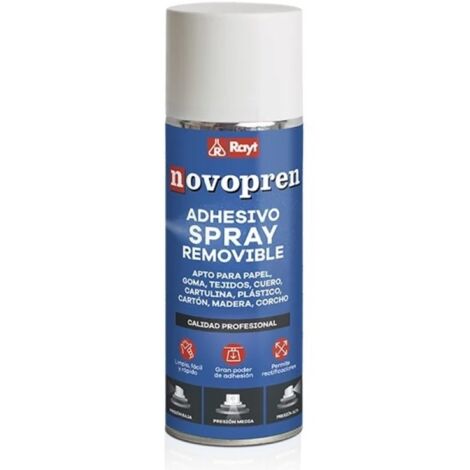 Adhesivo spray novopren 1683 removible rayt 400 ml