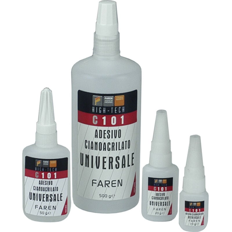 

Adhesivo universal Cianoacrilato C101 20 gr. ( 1SB20G) - Faren