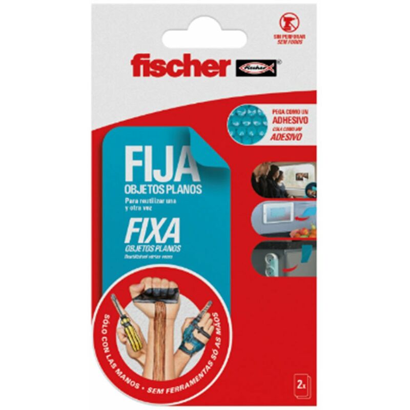 

Adhesivo Ventosa Reutilizable Sclm Plano Rect 548570 - Fischer