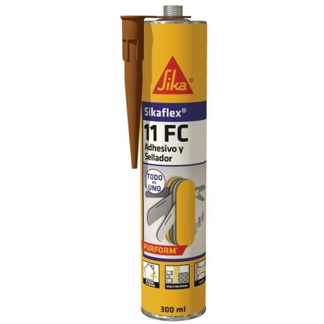 Adhesivo y sellador Sikaflex 11 FC marrón cartucho