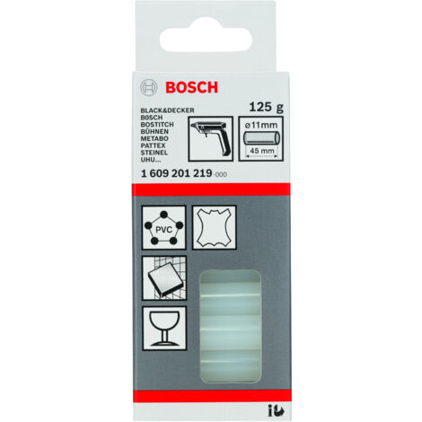 Adhesivos termofundibles Ø 45 mm  BOSCH 1609201219