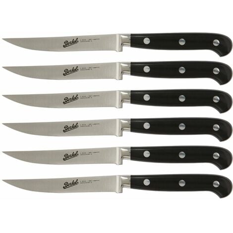 Adhoc Set 6 Black Black Shock Black Lama Knives - Berkel