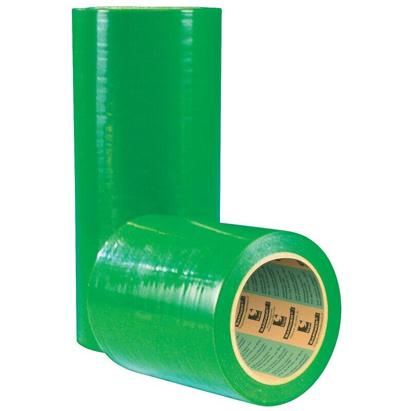 Adhésif de masquage 2500 en polyéthylène, coloris vert, largeur 300 mm, longueur 33 m - BARNIER