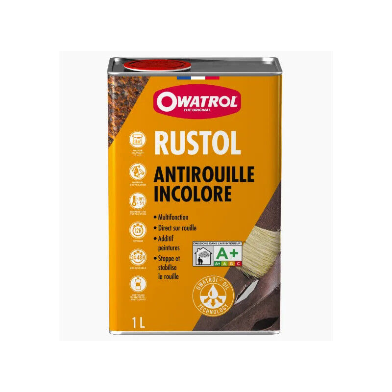 

Inhibidor de óxido incoloro Rustol, lata de 1L