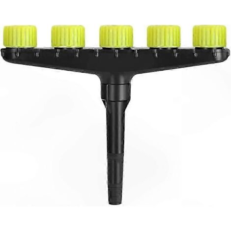 Adjustable 5-Head Garden Sprayer Nozzle for Atomized Irrigation and Watering