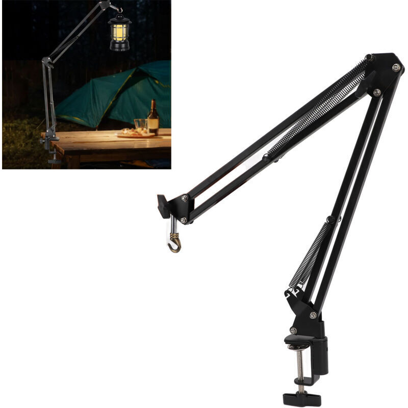 Image of Adjustable Angle Folding Camping Lantern Stand,&hellip;