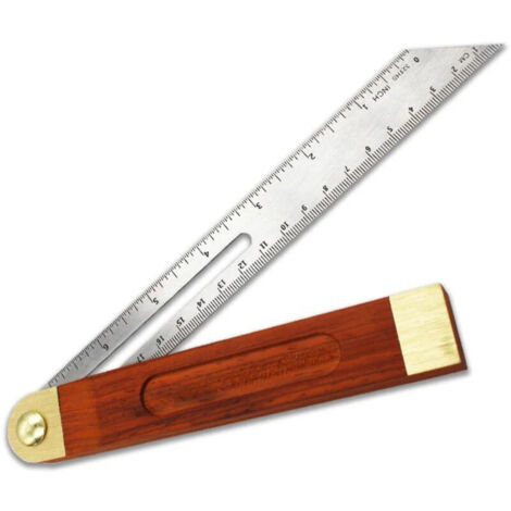 Adjustable angle protractor, multi-angle square, adjustable T-shaped multi-function angle, stainless steel stop angle
