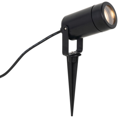 Adjustable Black Spike Light IP65 - Solo Eco