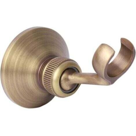 Adjustable Brass Shower Head Holder, Electroplated Shower Head Holder, Durable Shower Head Support
