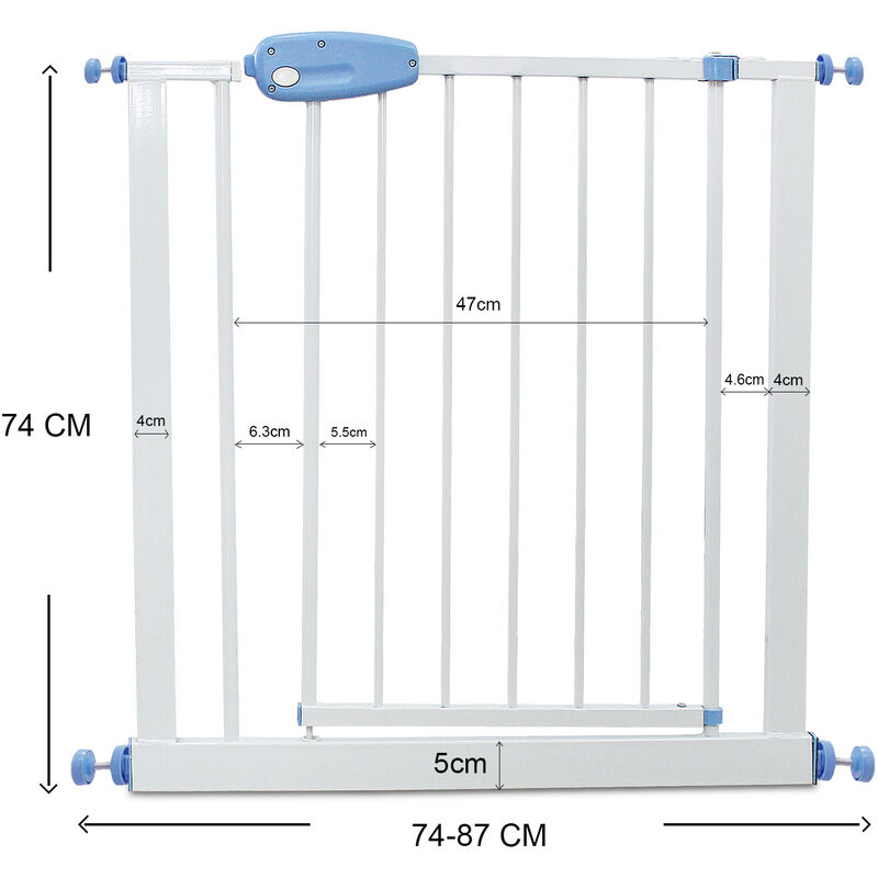 74 inch baby gate