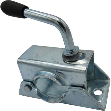 Adjustable Handrail Clamp Fitting 34MM (Zinc Plated Railing Support Bracket)