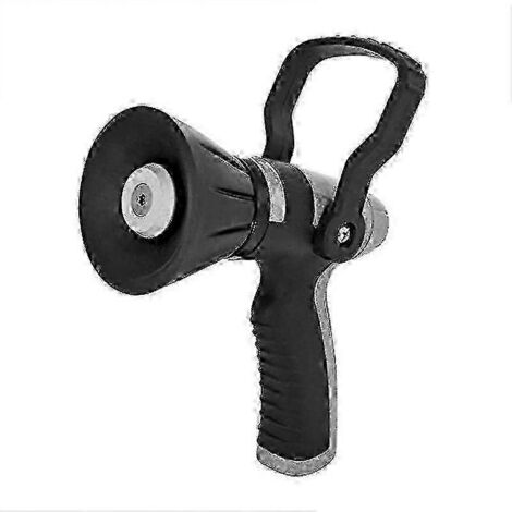 Adjustable Heavy Metal Garden Sprinkler with Bell Mouth Nozzle - High Pressure Water Spray for Hose Watering