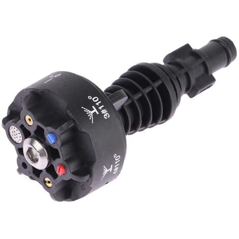 Adjustable High Pressure Garden Hose Nozzle With 6 Sprays Models For Efficient Car Washing Lawn Cares And Farm Use Multicolor
