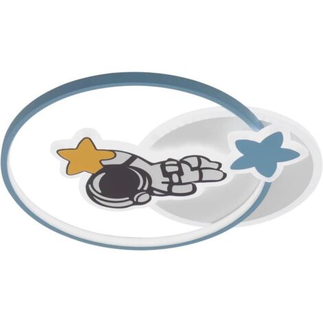 Adjustable LED Astronaut Ceiling Light for Children's Bedroom