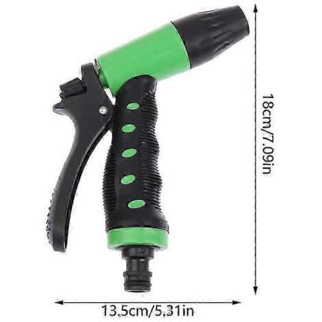 Adjustable Plastic Sprinkler Watering Irrigation Tools Garden Household High-Pressure Car Wash Clean Sprayer Head Hose Nozzle 2025