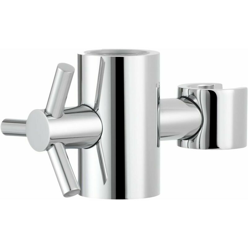 Adjustable Shower Holder Brass Handheld Shower Holder for 25mm Shower Bar Chrome