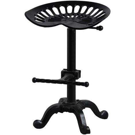 Adjustable Tractor Seat - bar stool - L37 x W37 x H86 cm