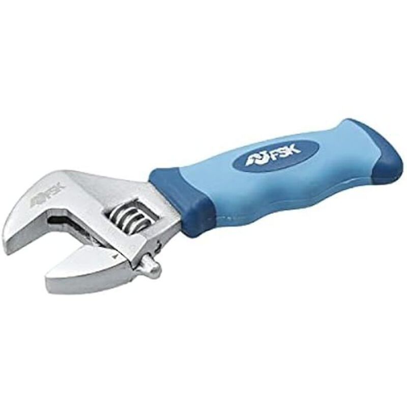 Adjustable wrench - FERRESTOCK - FSKLLA004 - 100 mm - Carbon steel - Insulated handle