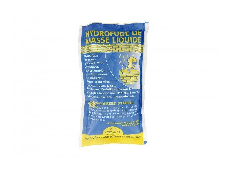 Adjuvant Hydrofuge Liquide Concentré Pour Béton Et Mortier - 175 Ml ...