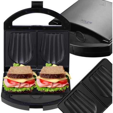 Adler ad 3069 tostapane nero