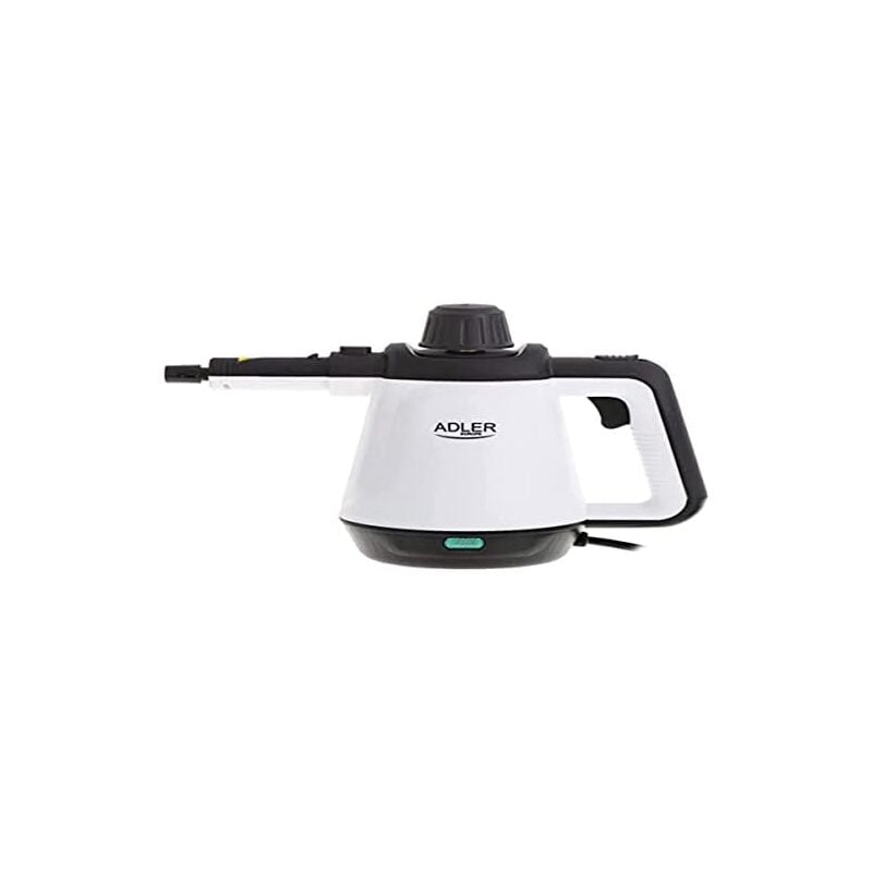 Ad 7038 Reiniger a Dampfreiniger a tragbarer Dampfreiniger 0,45 l 2000 w Schwarz, White - Adler
