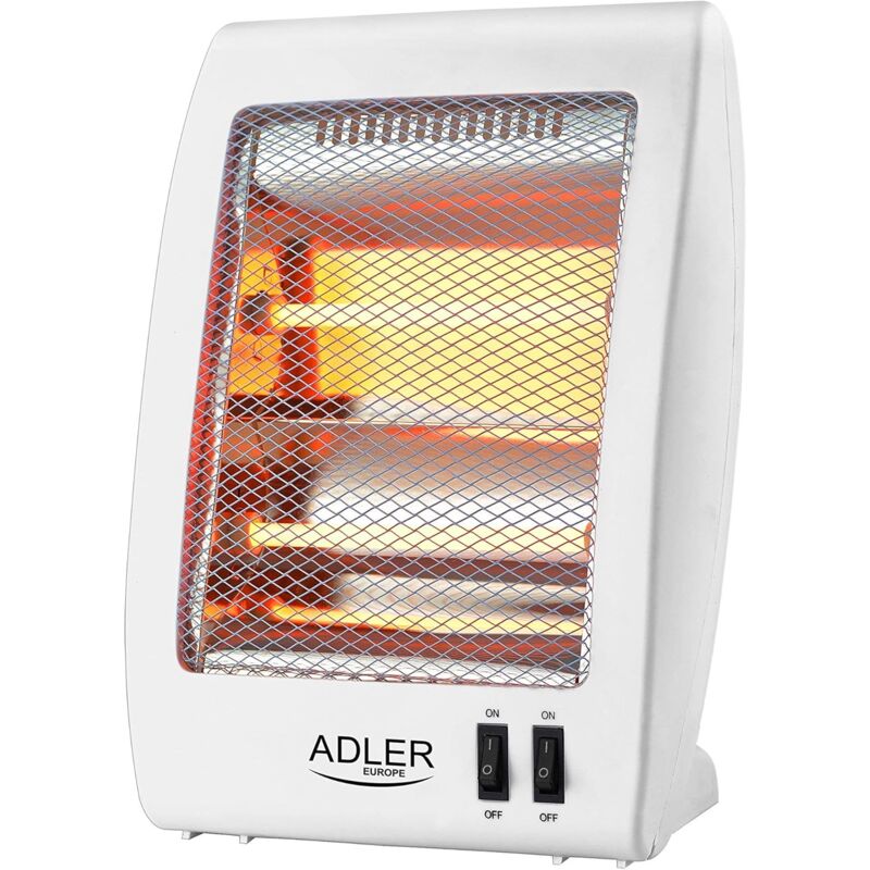 Adler - Chauffage Quartz 2 Niveaux de Chauffage 400/800W AD7709