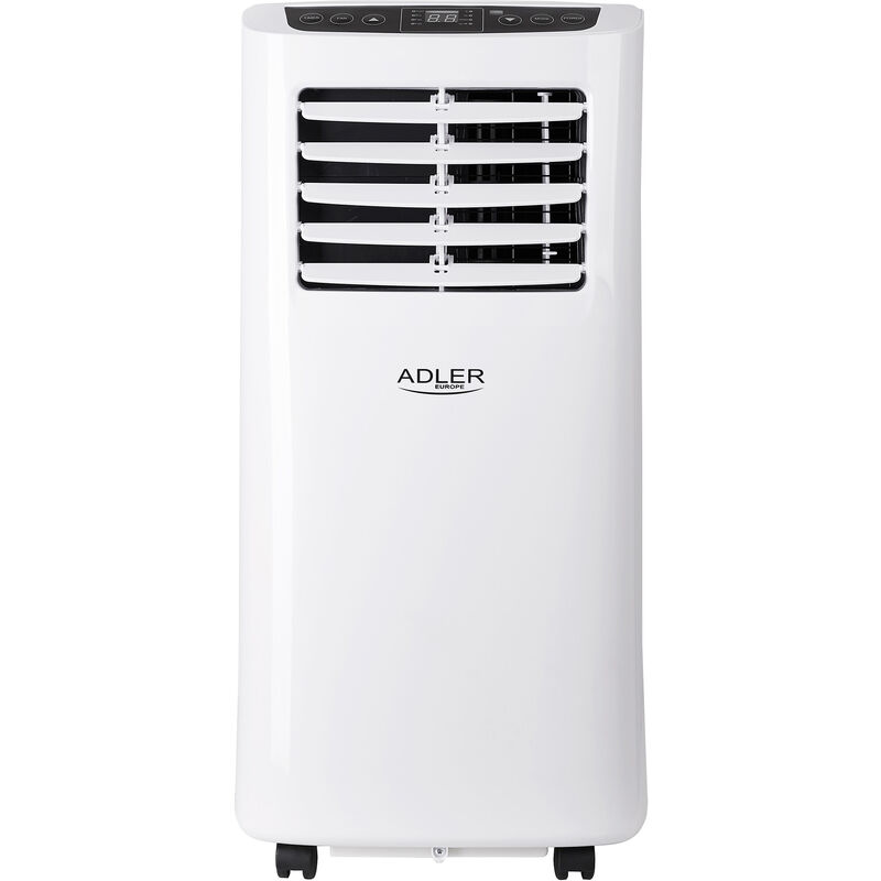 Adler - ad 7909 Climatiseur Portable, Télécommande, Minuterie, Contrôle de la Température 2000W Blanc