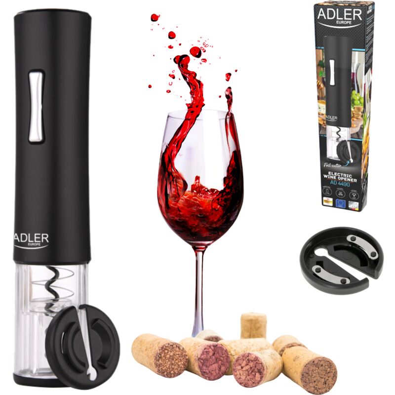 Adler - Ouvre-bouteille électrique ad 4490