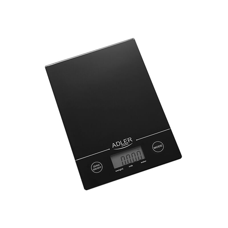 Ad 3138 b 3138B balance de cuisine, 5 kilograms, noir ad 3138 czarna - Adler