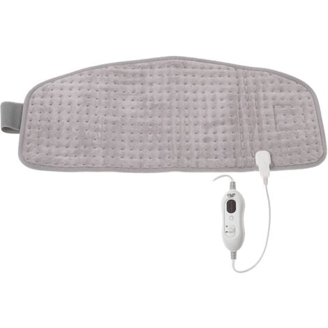 Adler AD7437 Coussin Chauffant Ceinture Lombaire Electrique Thermique Dos Cou, Cervical 100W Gris