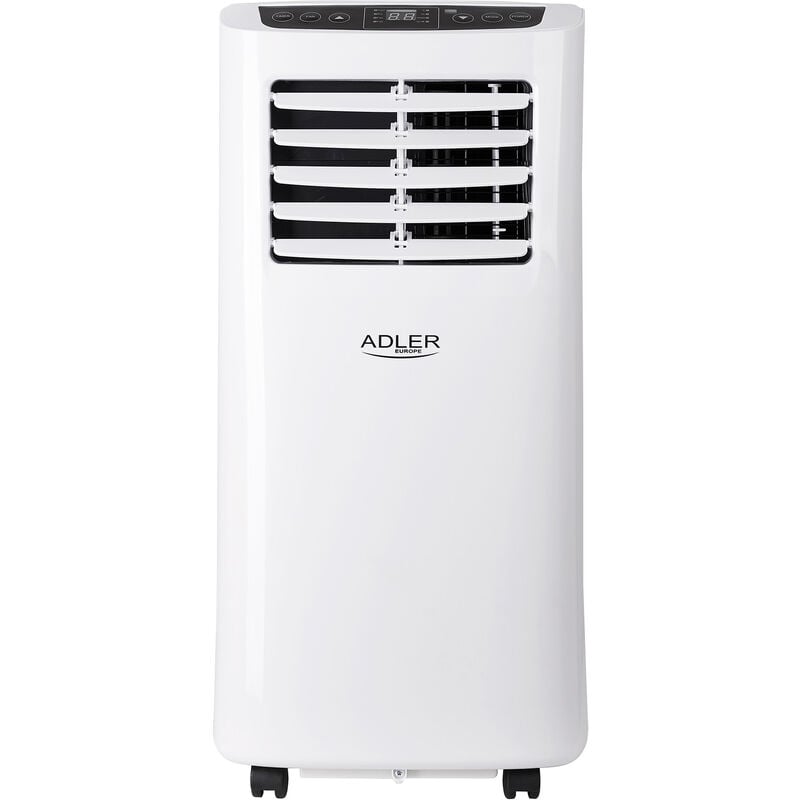 

Adler Aire Acondicionado Portátil, Temporizador, Control Temperatura, Pantalla LED, Mando Distancia 2000W Blanco