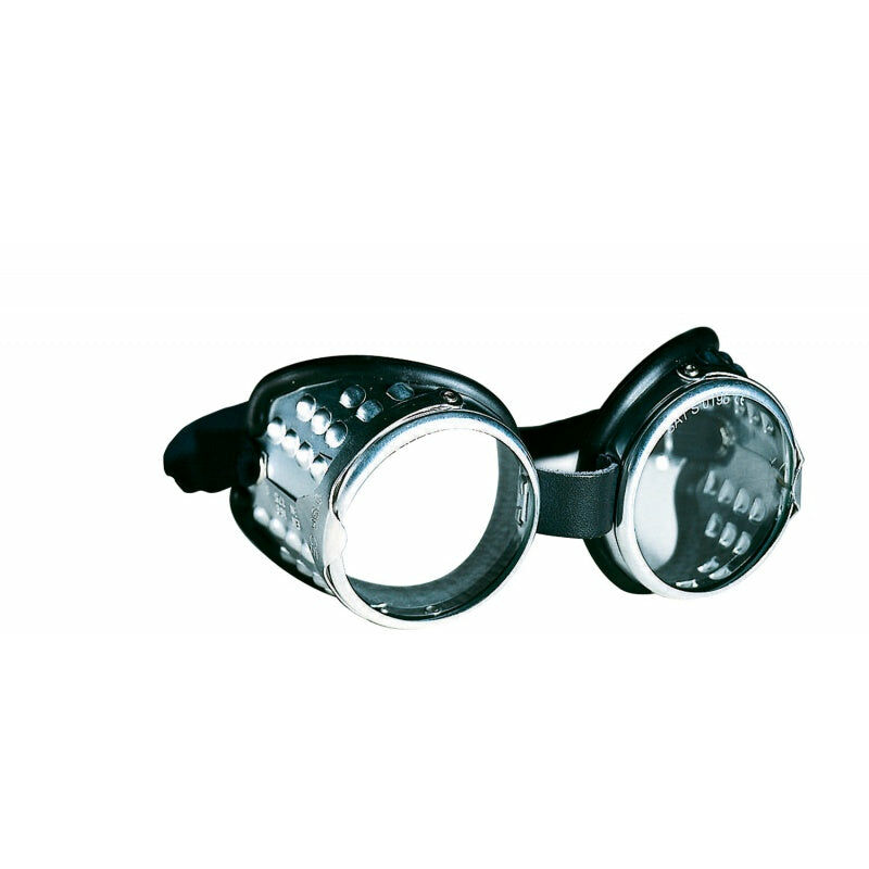 Image of Adler-C-Schutzbrillen mit Aluminiumstruktur und transparenten Trafimet Objektiven