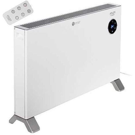 Adler Calefactor de convección LCD con mando a distancia