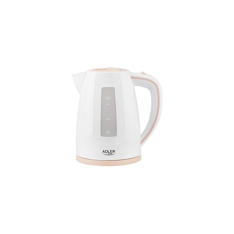 AD-1264 ad 1264 bouilloire électrique, métal, 1.7 liters, blanc - Adler
