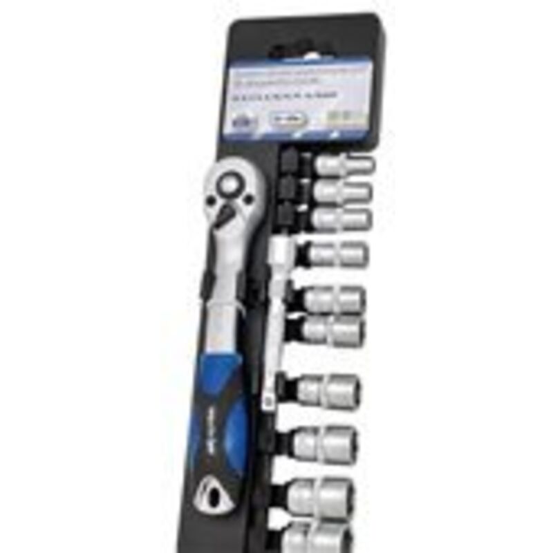 Adler Juego de llaves de vaso 1/4