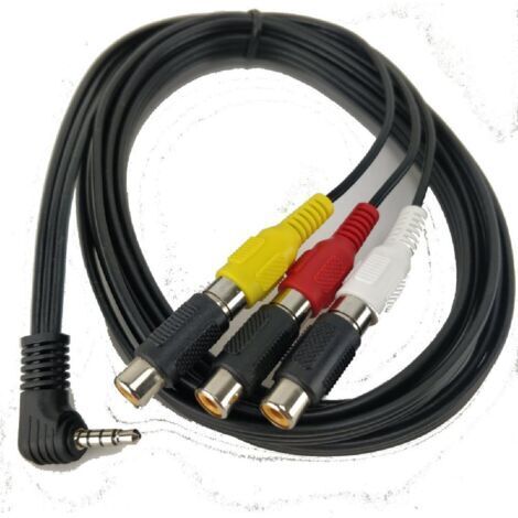 ADN-CD-RM10 - Cable mini-jack RCA compatible avec AVIC