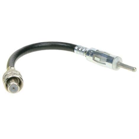 Adnauto – Adaptateur antenne à visser DIN – Connecteur pour voitures précâblées – Installation rapide et efficace – Compatible avec antennes standards