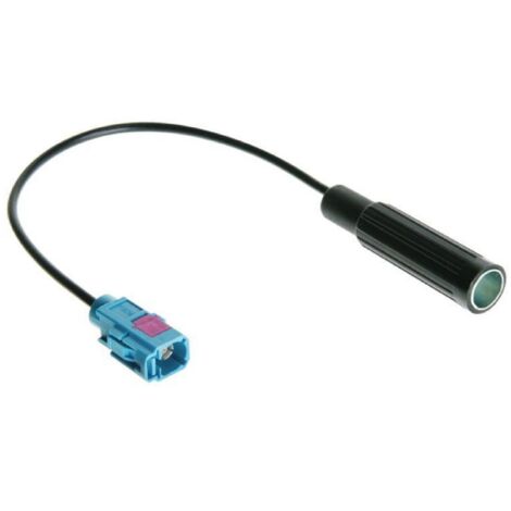 Adnauto – Adaptateur antenne Fakra F DIN – Connexion fiable pour systèmes audio – Compatible BMW, Citroën, Opel, Peugeot, Volkswagen