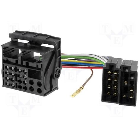 Adnauto – Faisceau radio ISO vers FAKRA pour Citroen et Peugeot – Compatible véhicules à partir de 2004 – Installation autoradio simplifiée