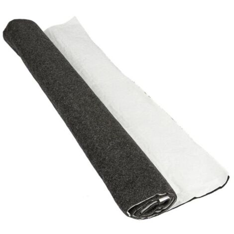 11m2 Doublure Intérieure Feutre Pour Véhicule + 5 Canettes De Glue Adhesif Tapis Flexible Camionette Gris Anthracite 88453128