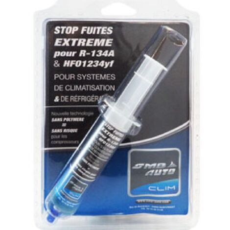 Adnauto – Stop-fuites extrême système climatisation 30ml – Seringue pour application précise – Répare les fuites – Efficacité optimale