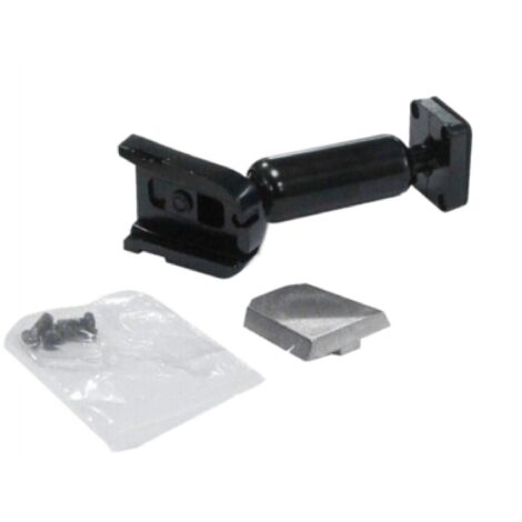 Adnauto – Support de pare-brise pour moniteur de rétroviseur – Support métallique pour montage – Adhésif non inclus – Accessoires portable voiture