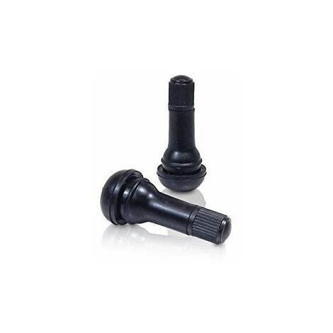 Adnauto – Valve pneumatique Tubeless TR414L 44 x 55 x 11,5 mm – Bouchon anti-projection – Sécurise la pression des pneus – Pour véhicules légers