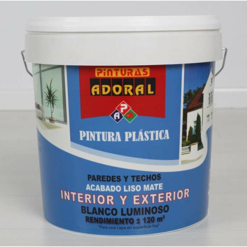

Adoral Plastica Mate Supercubriente 3 L./5 Kg.Blanca