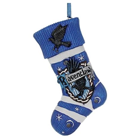 Adorno de navidad harry potter calcetin navideÃo ravenclaw