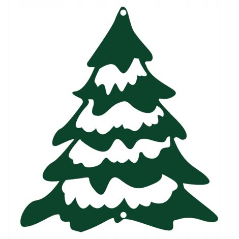 Adorno navideño 34 € ÁRBOL DE NAVIDAD Decoración navideña calada FIESTAS 13x15 d