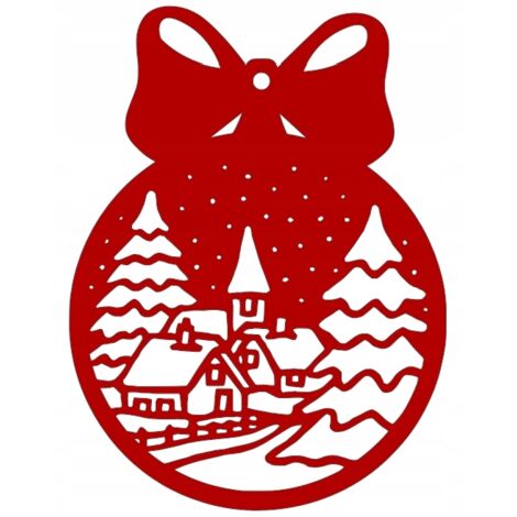 Adorno navideño calado 10 £ - Decoración navideña