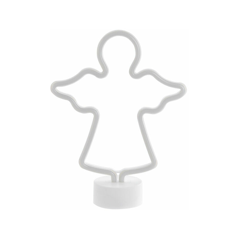 

Adorno Navideño DKD Home Decor Blanco LED Ángel