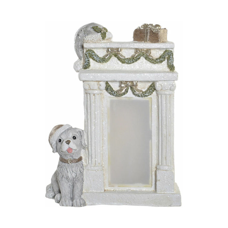 

Adorno Navideño DKD Home Decor Fibra de Vidrio (29.5 x 14.5 x 39 cm)